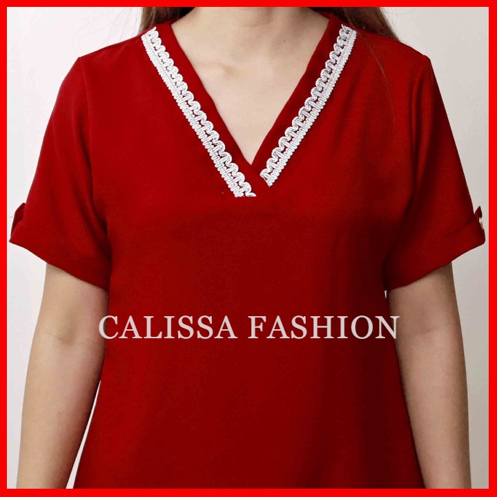 CALISSA FASHION BISA COD ATASAN/BLOUSE WANITA MODEL TASYA-1