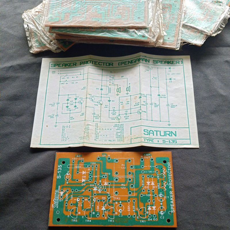 PCB SPEAKER PROTECTOR(PENGAMAN SPEAKER) SATURN