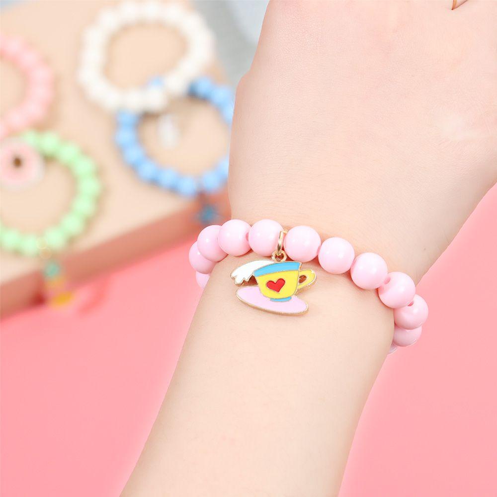 Lily Bead Gelang Populer Desain Pesona Gadis Akrilik