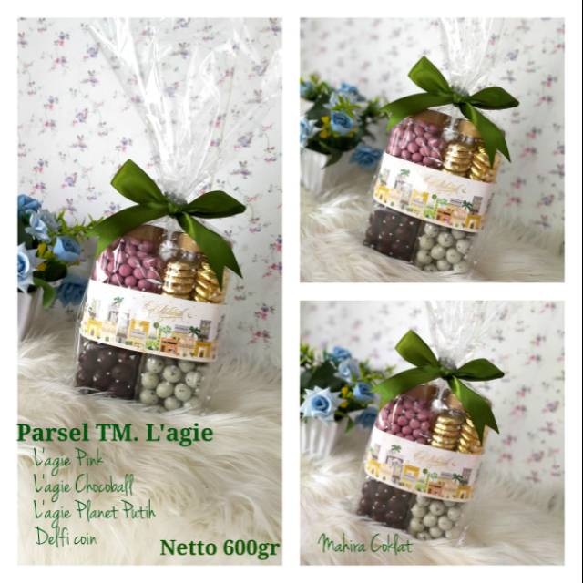 

Parsel lebaran / parsel coklat Lebaran / parsel lagie isi 4