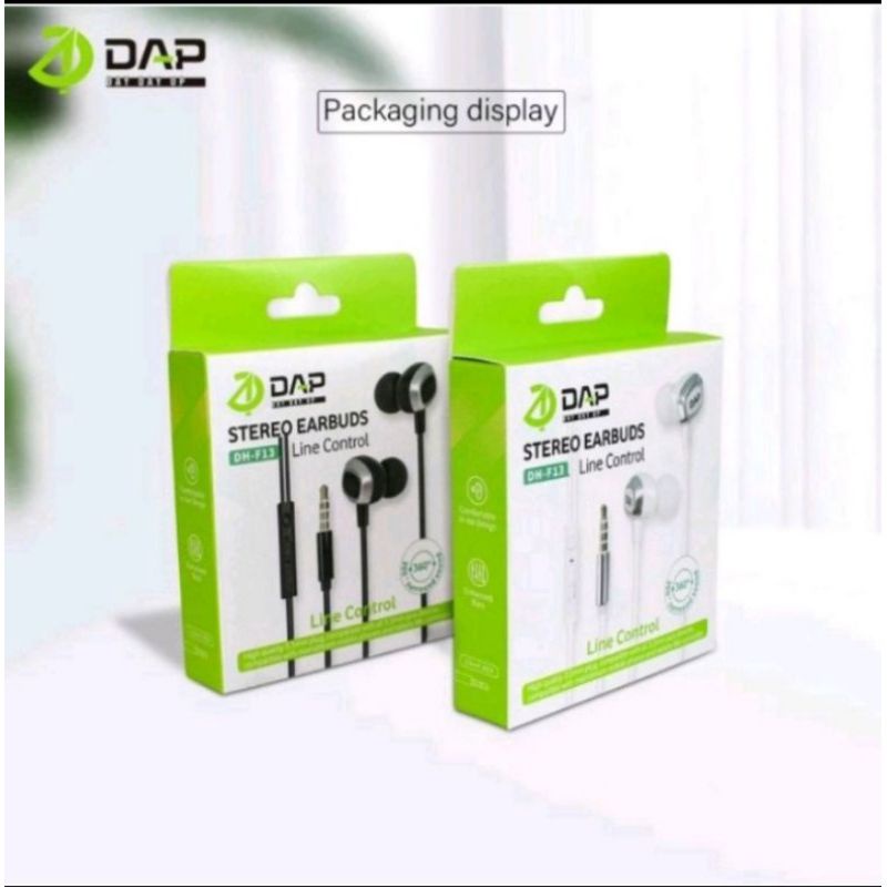 Headset DAP DH-F13 Bass Earphone Hansfree DAP DH-F13 Extrabasa Handset DAP DH-F13