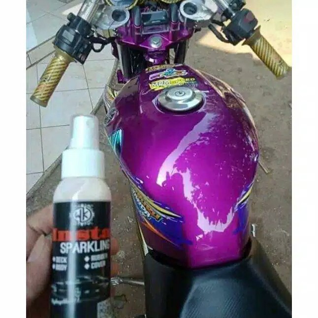 Pengkilap Body Motor / Mobil Insta Sparkling 100ml Dijamin Kinclong