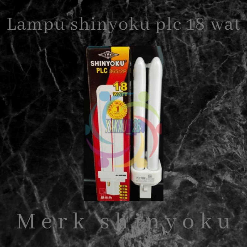 LAMPU PLC SHINYOKU TUSUK 18WATT