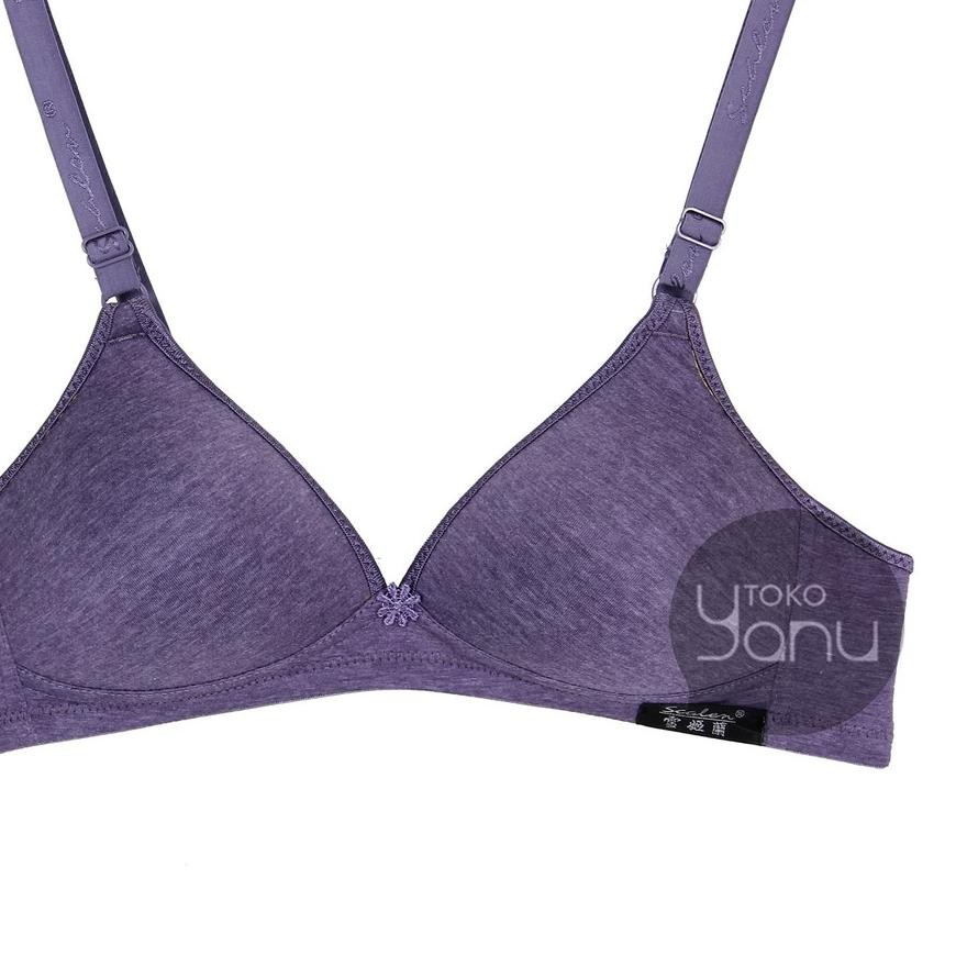 ❊ SCALEN | SIZE 36B-38B | Bra Tanpa Kawat SCALEN 2816 | Busa Tipis ☄