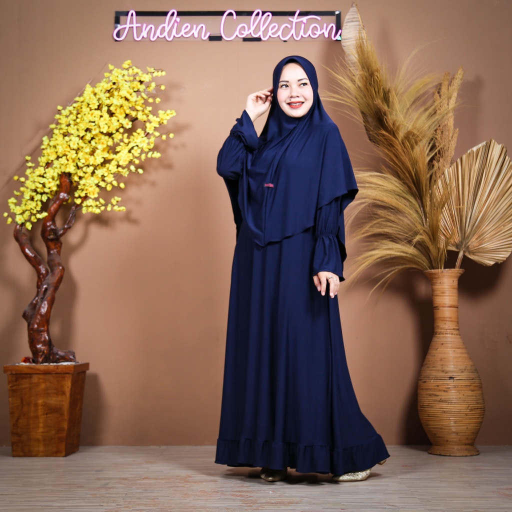 Syabiya gamis set hijab syar'i