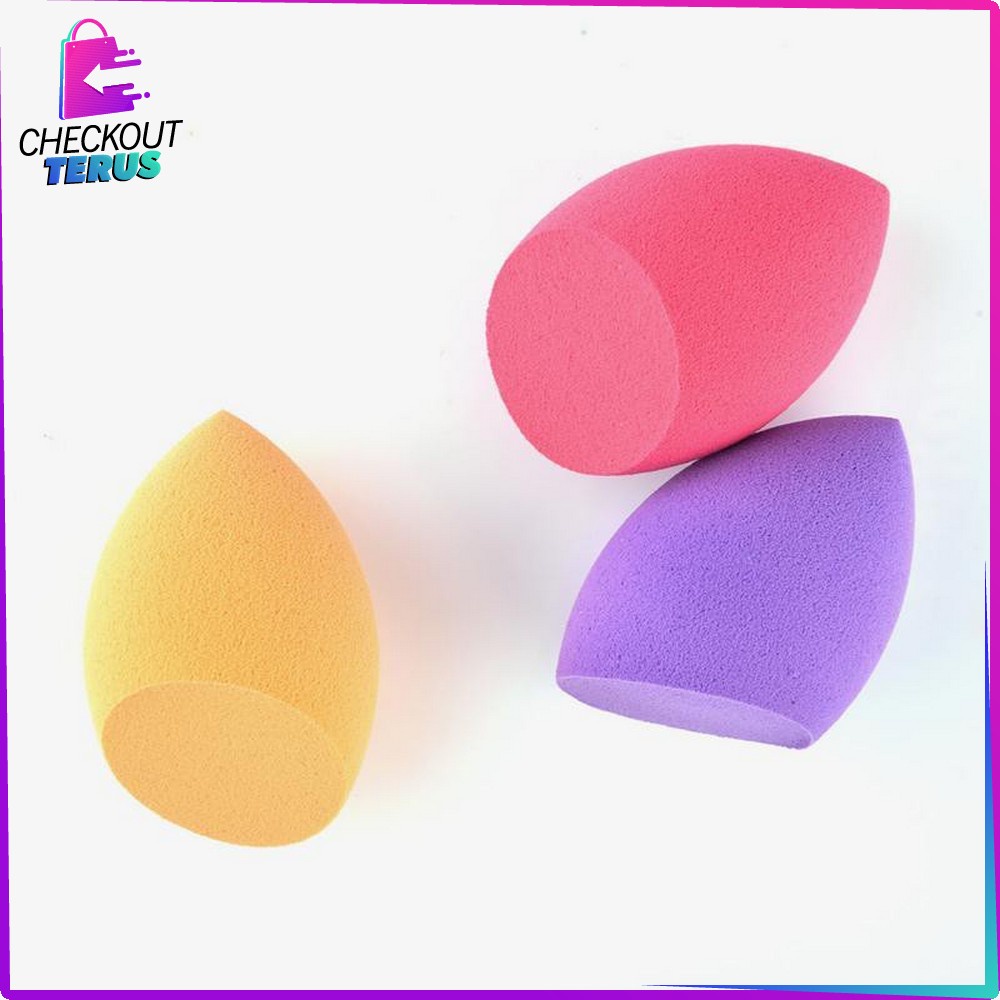 CT K26 K27 Beauty Blender Spons Makeup Alat Kosmetik Wajah Wanita Spons Bedak Sponge Make Up Fondation