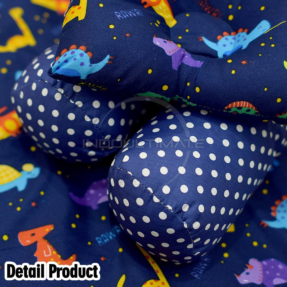 1set perlak Guling bantal peang kasur tidur bayi BGS-123 perlengkapan tidur newborn bantal peyang SP-019-KS