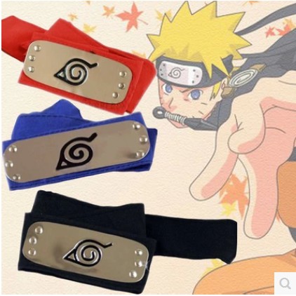 SALE - NARUTO GAARA HEADBAND ANIME COSPLAY KEREN BANDANA NARUTO HOODIE ANAK