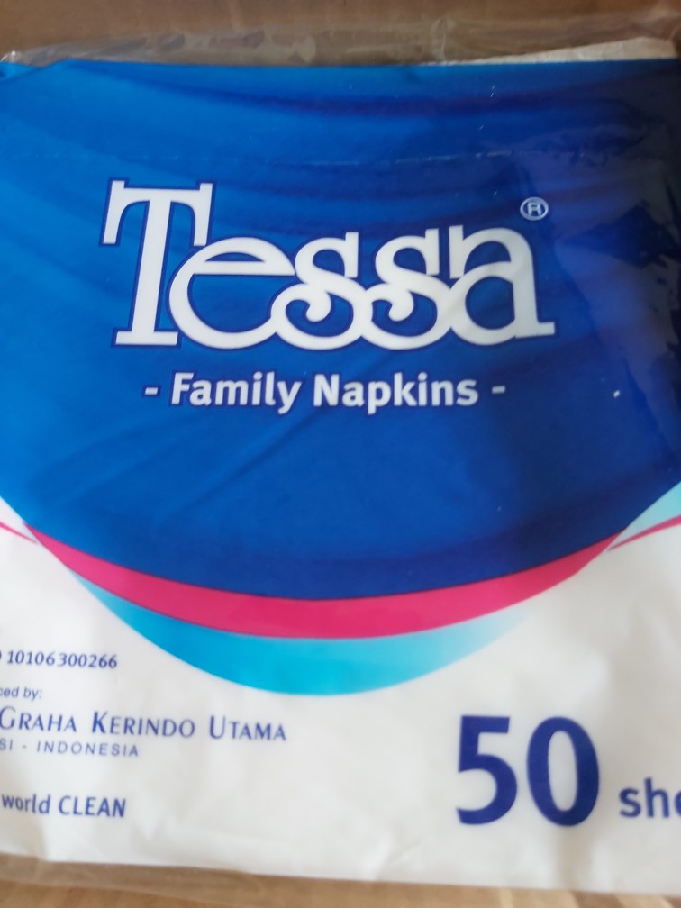 Tessa Napkin Tissue Terra Full Emboss 50 Sheets Tn 07
