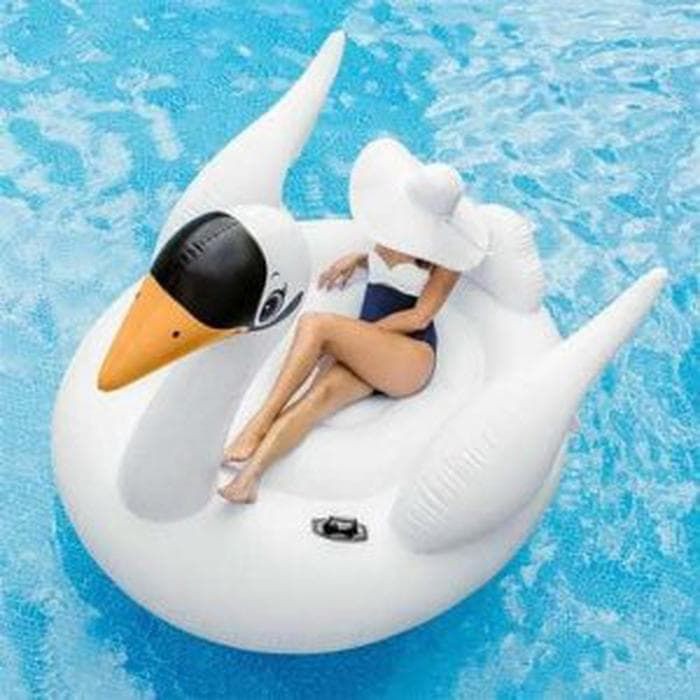 Pelampung Ban Renang Intex Mega Swan 56287 DP