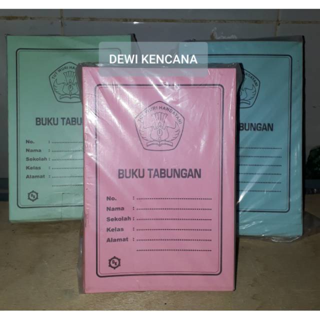 Buku Tabungan/Buku Tabungan DK