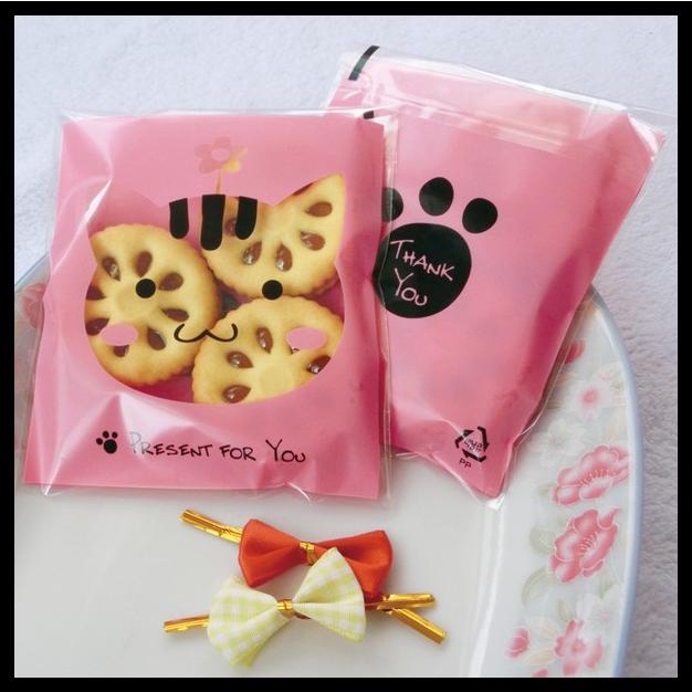 

Packing Kertas Karton Kantong Cookies Coklat Biskuit Bungkus Hadiah
