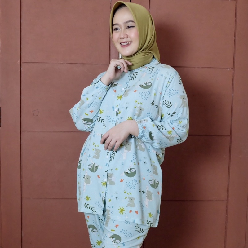 ONESET COUPLE IBU DAN ANAK PAJAMAS COUPLE