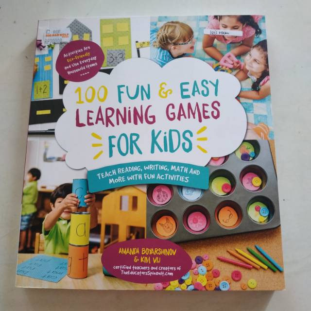 100 Fun And Easy Learning Games For Kids Shopee Indonesia