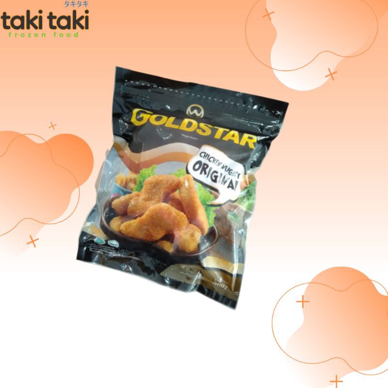 

Goldstar Chicken Nugget Ori 500gram