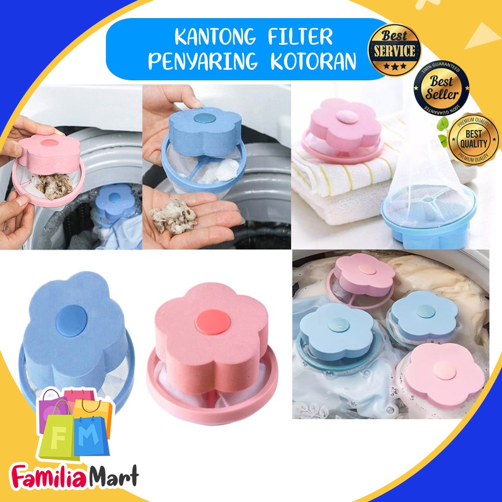 KANTONG FILTER BAG PEMBERSIH FILTER MESIN CUCI PENYARING SARINGAN KOTORAN PAKAIAN