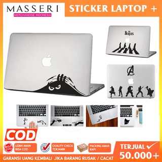 Masseri - Sticker laptop icon Keren dan unik pelindung Garskin bahan Profix Made in Jerman