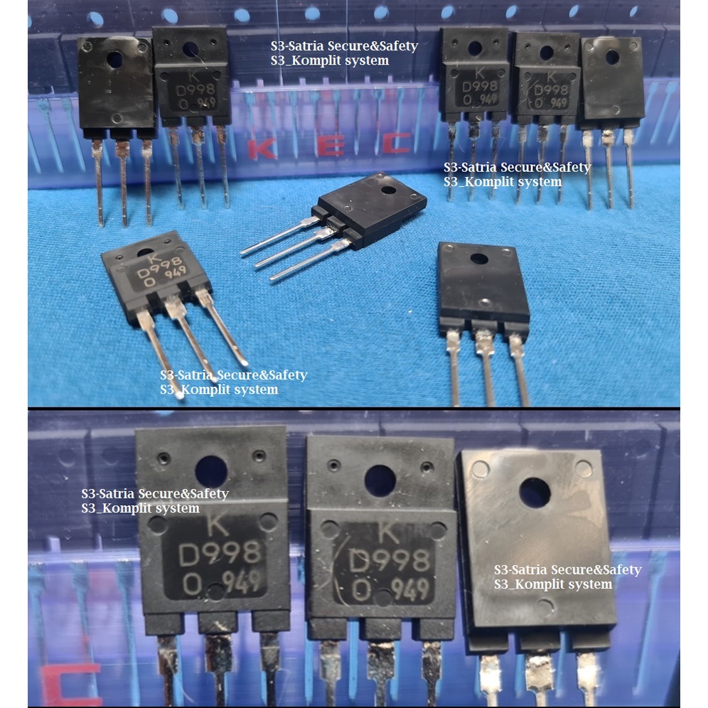 KEC D998 transistor kec K D 998