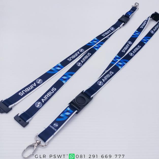 

Promo Awal tahun Lanyard Gantungan Tali ID Card AIRBUS (Navy) Diskon
