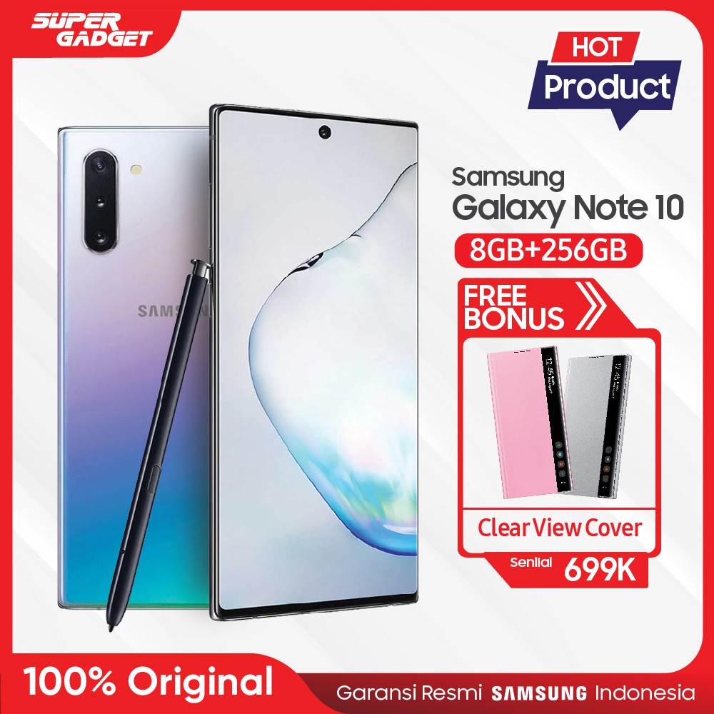 Samsung Galaxy Note 10 [8GB/256GB]    Free Samsung Clear View