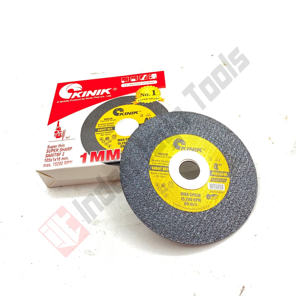 KINIK SUPER THIN Cutting Wheel 4 x 1 - Batu Potong Besi Stainless