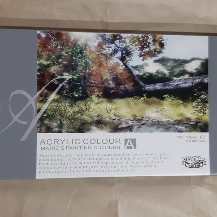 

Cat Acrylic Marie 18 Warna