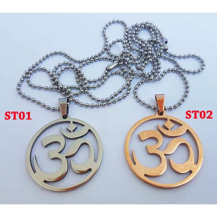 Liontin Kalung Om Mani Padme Hum Laser Craft ST01 & ST02