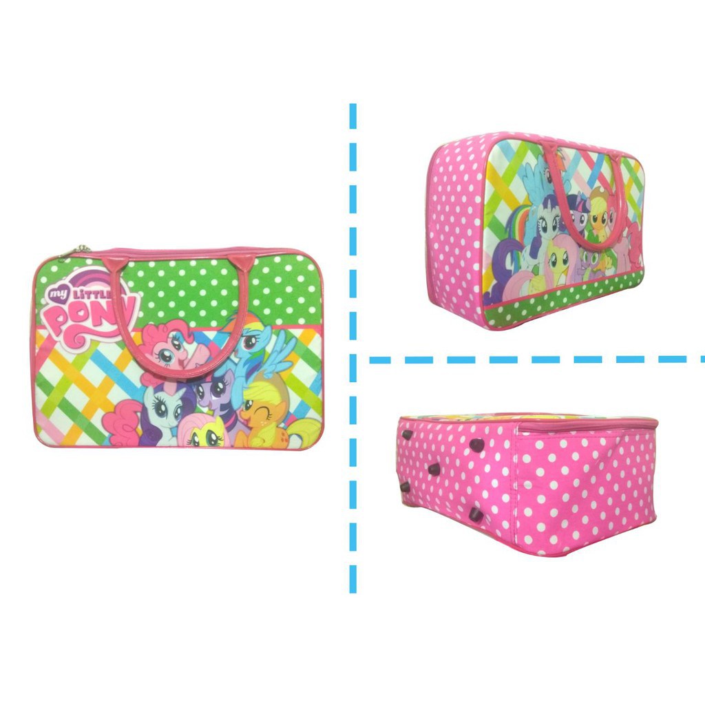 PA TRAVEL BAG SUPER KANVAS KARAKTER  (TAS KOPER JINJING/TAS RENANG) LITTLE PONY - TA001