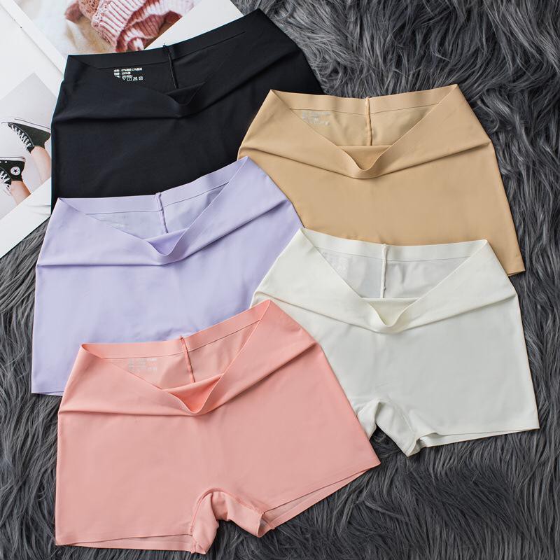 Blackpink  Celana Pendek Celana Dalam Legging Seamless Boxer Wanita 1065