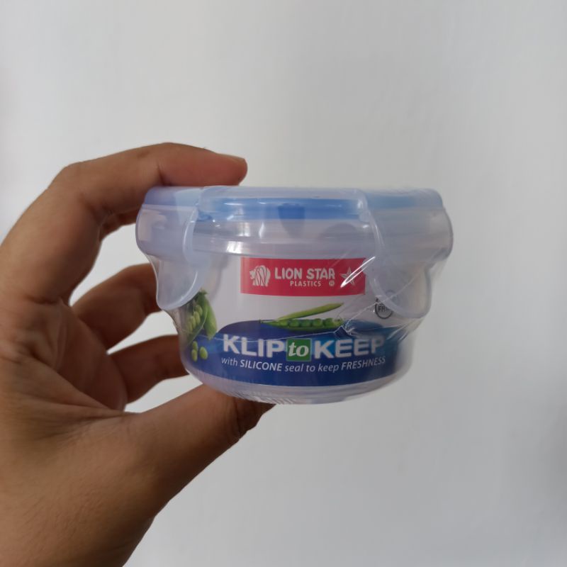 baby food container Klip To Keep Wadah Makanan Kecil 150ml Mpasi Bayi lion star