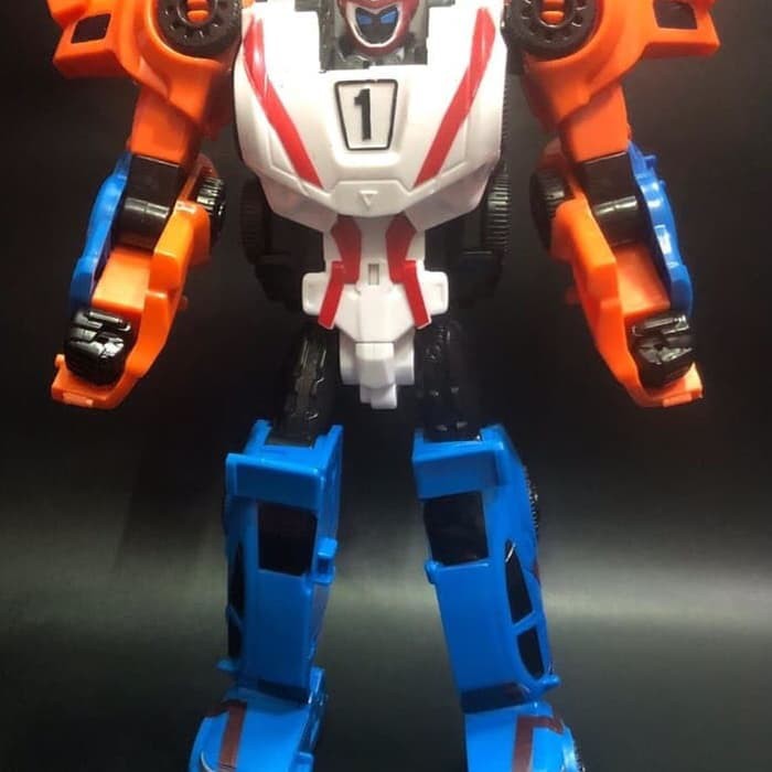 TOBOT MINI CHAMPION ATHLON - ROBOT TRANSFORMER-MAINAN ANAK KADO ULTAH