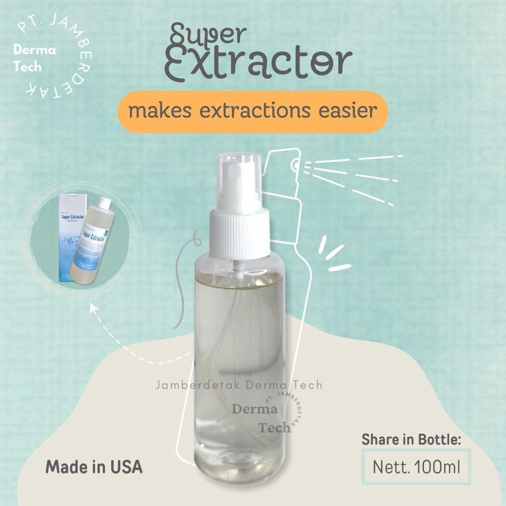 Super Extractor BEAUTE CHRISTIE Nose Black Head sebum removal Pelunak Komedo Pembersih Pori Sangat Ampuh comedo lotion