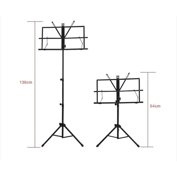 M2 Music Stand Stand Book Dudukan Buku [ MEDIUM ]