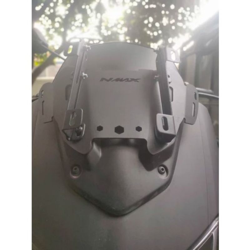 satu set Breket serpo spion r25 nmax 155 Dudukan spion visor nmax new dudukan visor nmax 155