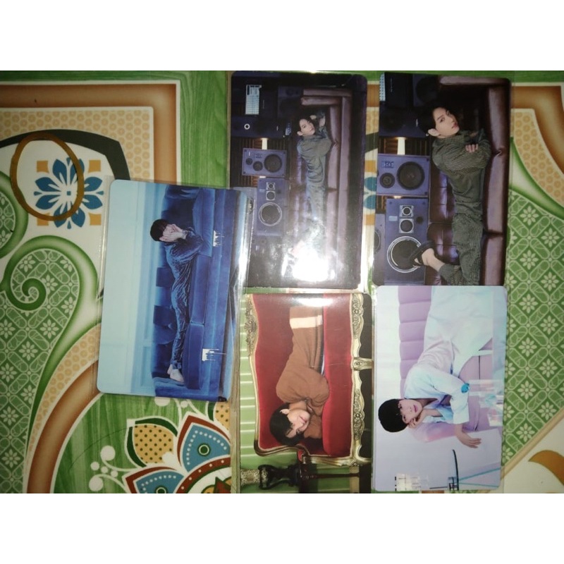 Pc photocard rebahan be essentials Jimin JK Jungkook v taehyung Suga yoongi jin seokjin Namjoon rm n
