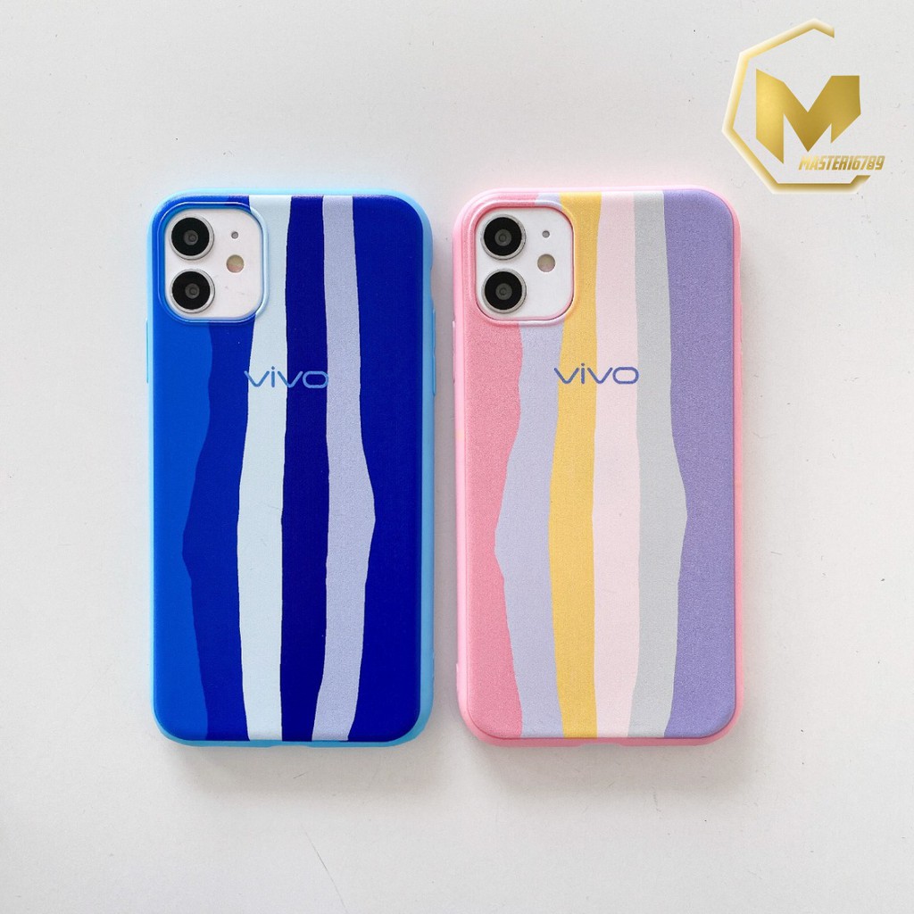 SS046 CASE RAINBOW VIVO Y15S Y01 Y75 Y55 Y71 Y81 Y91 Y95 Y93 Y91C Y20 Y12S Y12 Y15 Y30 Y50 V5 LITE Y53 Y83 Y19 Y21S Y21T Y32 Y21 2021 MA847