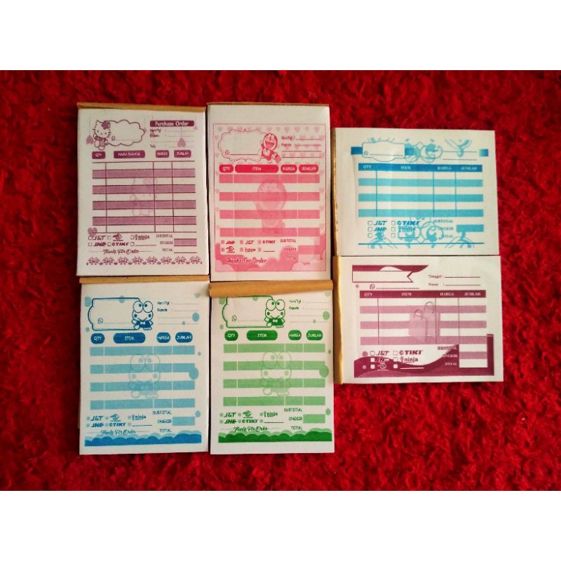 

[TERMURAH ISI 50 LEMBAR NOTA MINI] NOTA MINI / NOTA OLSHOP MINI / NOTA ONLINESHOP/ NOTA OLSHOP LUCU / NOTA MINI ISI 50LEMBAR / NOTA OLSHOP