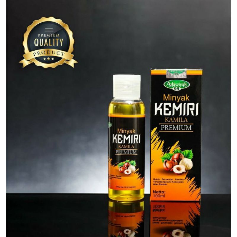 Minyak Kemiri Kamila Premium Original Atasi Rambut Rontok Dan Kebotakan