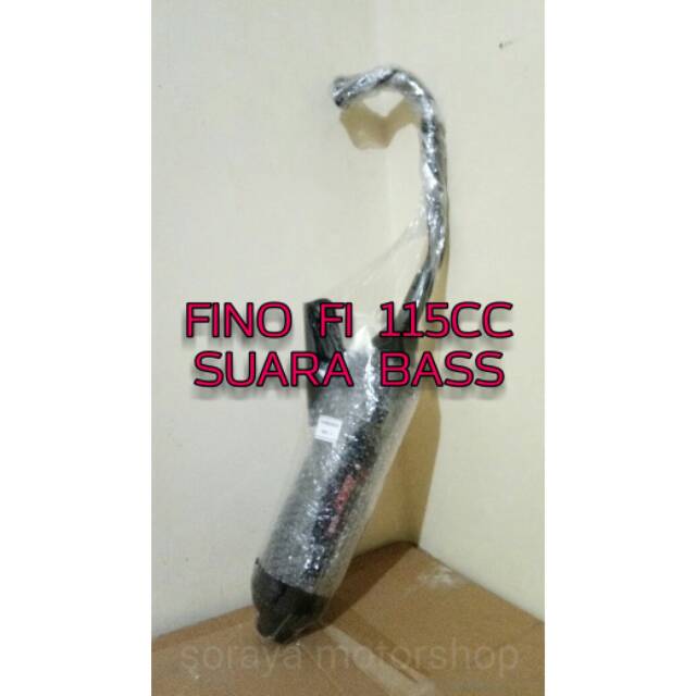 Knalpot Standar matic bobokan Yamaha Fino Fi 115