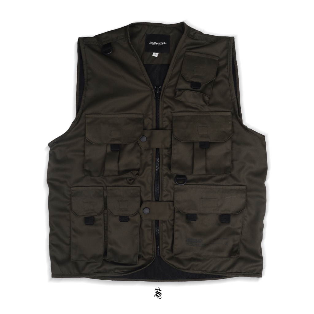 SOUTHERNTRACK | VEST COVER ME NO"5 | GREEN ARMY