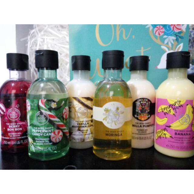 Body Shop Vanilla Chai Shower Gel 250Ml Harga