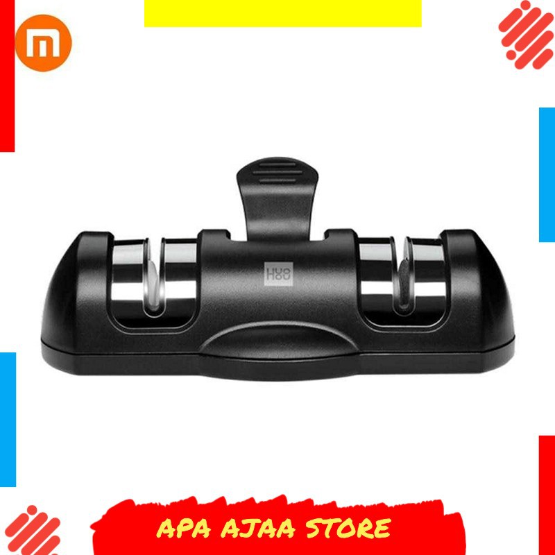 Terlariss !! Xiaomi Mijia Huohou Pengasah Pisau Knife Sharpener 2 Stage - HU0045