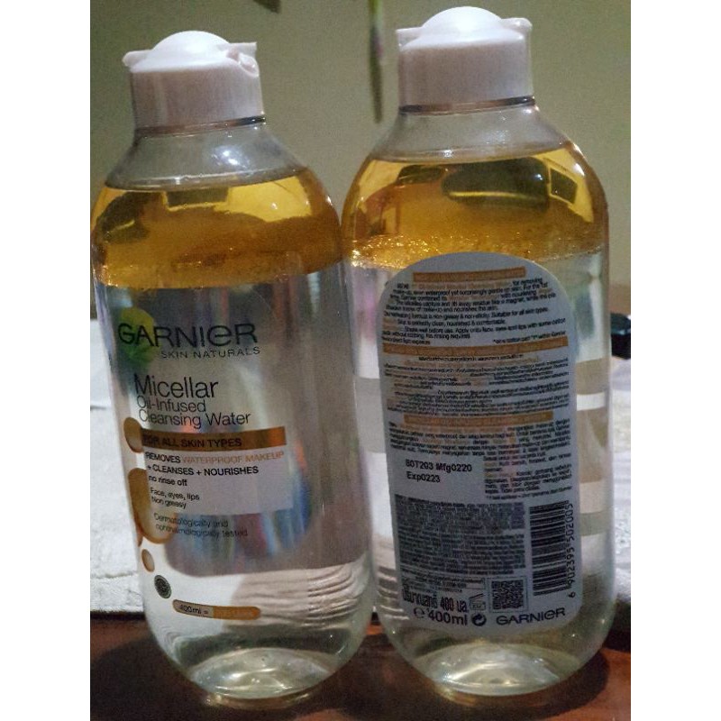 Garnier micellar water