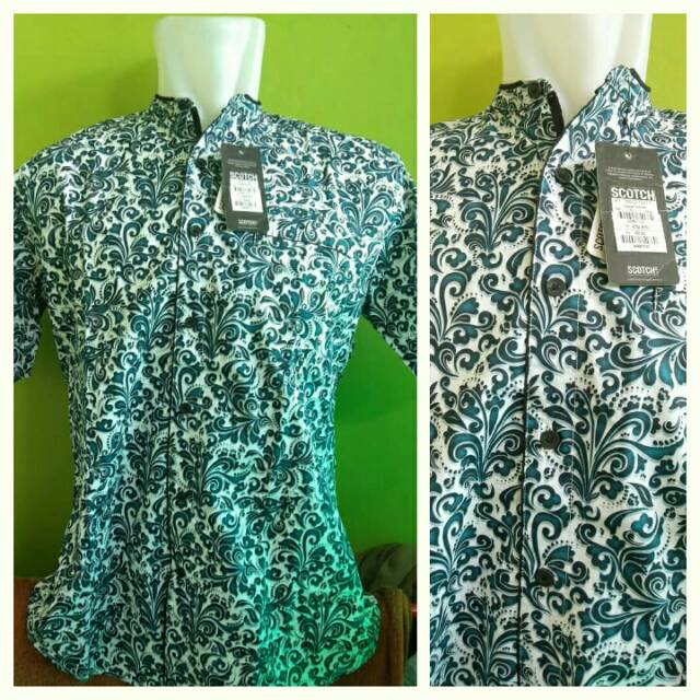 Kemeja branded Scotch