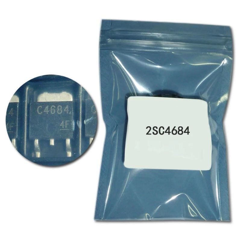 2SC4684 4684 NPN Transistor 50V 5A 150MHz 500mV 0.5V DPAK/ PW-Cetakan C4684 Power Amplifier