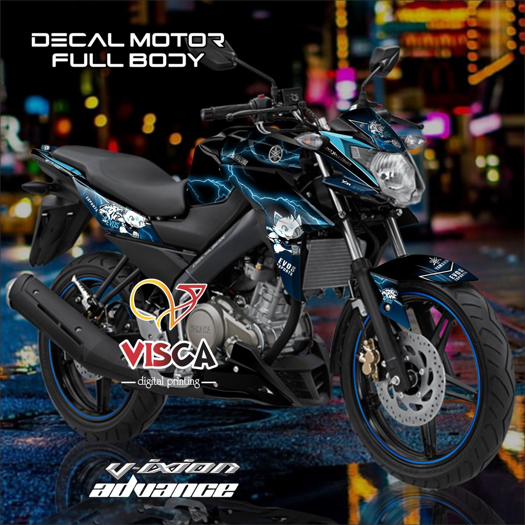 Decal Vixion ADVANCE Decal Vixion New Stiker Vixion ADVANCE Stiker Vixion New Evos