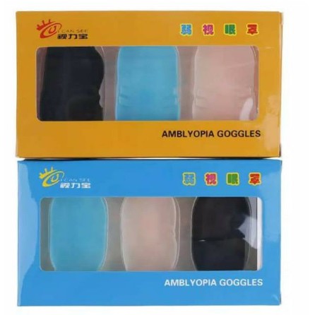 eyepatch amblyopia penutup mata males 1 box