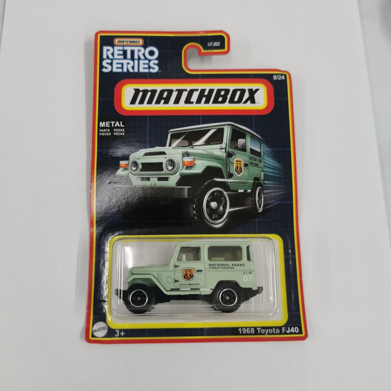 Matchbox Retro Series MBX 1978 Toyota FJ40 Hijau Jeep