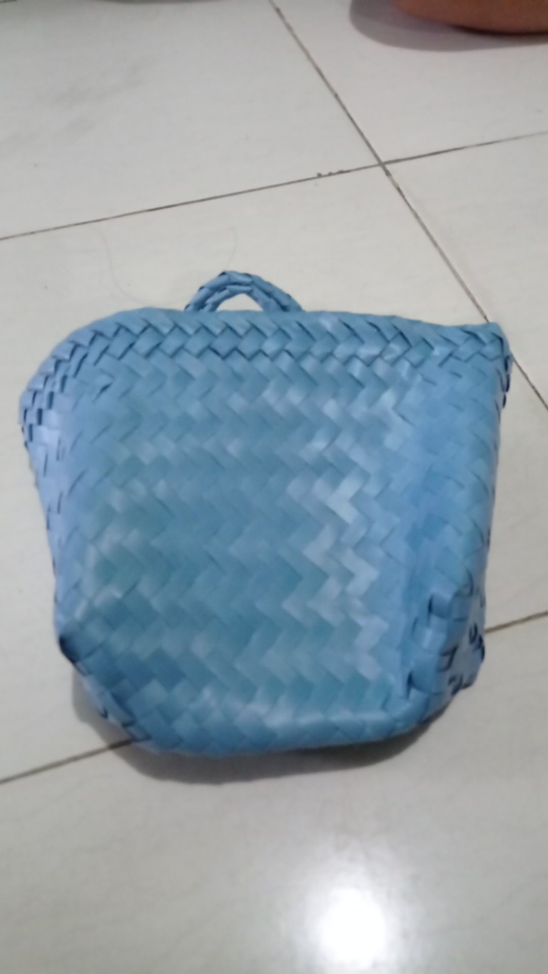 Me&dots - Tas Belanja Anyaman Plastik