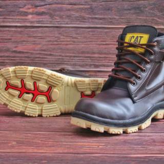  Sepatu  Caterpillar  Safety Boots Hunter Shopee  Indonesia